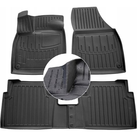 Tapis et essuie-glaces en caoutchouc pour VW ID.6 à partir de 2021 - UD Troughs (1/5)