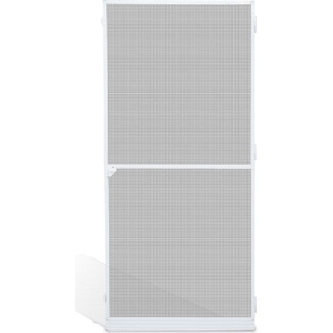 Hengda Zanzariera porta zanzariera porta zanzariera impermeabile telaio in alluminio zanzariera in fibra 120x210 cm (1/5)