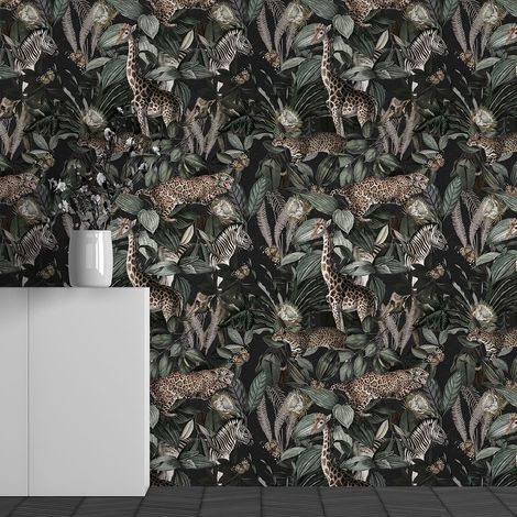 Papier peint panoramique - Motif Animaux - 130 cm x 81 cm (1/3)