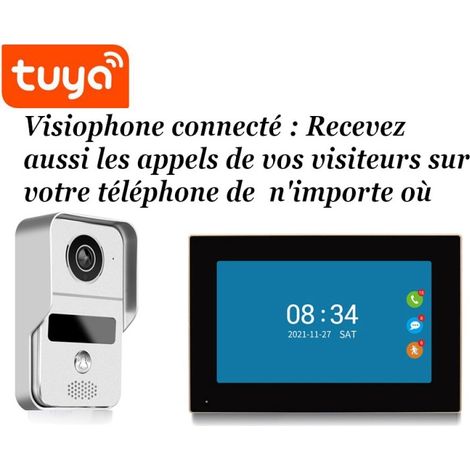 Visiophone connecté wifi avec écran tactile pour recevoir les appels sur votre téléphone (1/5)