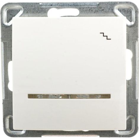 Interruttore per scale con retroilluminazione ecru ŁP-3YS/m/27