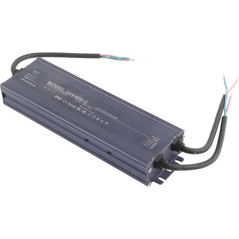 IP67 wasserdichtes 400W LED-Netzteil, 24V 16,6A Konstantspannungstransformator, Chip-Schutz, AC170-265V Eingang, für den Innen- und Außenbereich geeignet. (1/5)