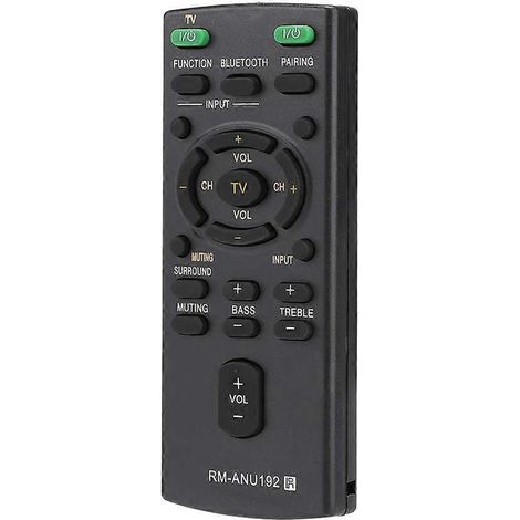 RM-ANU192 Bluetooth-Lautsprecherfernbedienung für Sony Soundbar SACT60BT SS-WCT60 SSWCT60 HT-CT60BT HT (1/4)