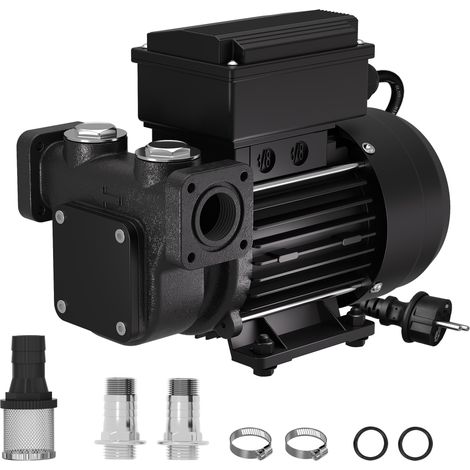Bomba diesel autoaspirante 100 l/min 750W 230V Altura succión 3 m Bomba gasóleo Bomba aceite Repostar