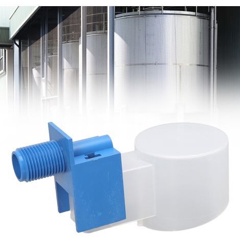 Regulador automático de nivel de agua con válvula G1/2 fabricado en ABS para depósitos, acuarios y riego agrícola. (1/5)