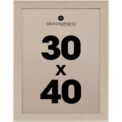 Portafoto missy beige 35,5x45x5cm - Atmosphera créateur d'intérieur