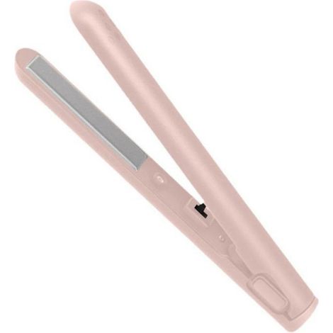Mini fer à friser portable 2 en 1 à double usage, mini petite pince pour cheveux lisses et bouclés (1/5)