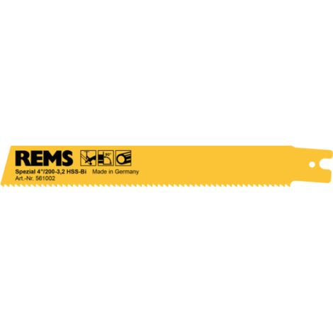 Lama da sega speciale 4"/200-3,2 561002R05 - - REMS - -