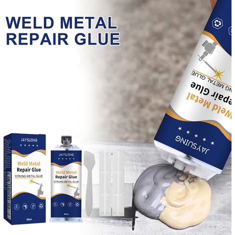 Waterproof and high-temperature resistant casting adhesive for cracks in metal, stone, ceramic, and steel molds - 50ml (1/5)