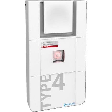 Alarme sonore et lumineuse de type 4 radio secourue secteur TU4SL-RF3 (1/2)