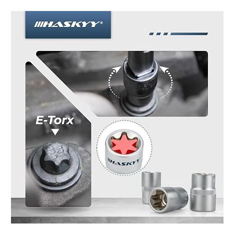 Ratchet Spanner Wrench Set with Tool Box - Auto Mechanical Tools (1/2)