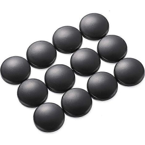 Lot de 12 cache-vis de portières de voiture noirs universels, accessoires décoratifs pour l'intérieur de votre voiture (1/3)