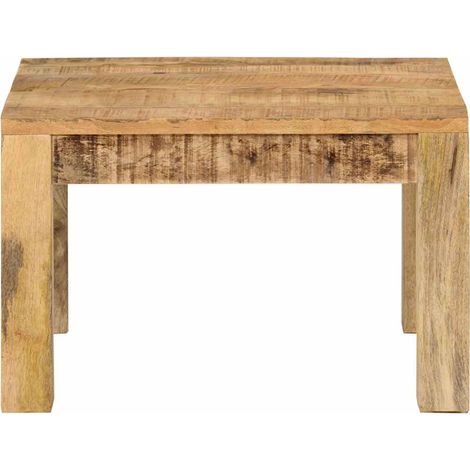 Maison Exclusive - Tavolino da Salotto 55x55x35 cm in Legno Massello di Mango (1/5)
