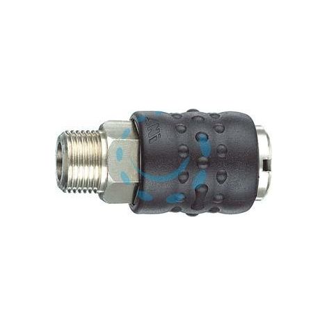 RUBINETTO RAPIDO UNIVERSALE FILETTATO MASCHIO - attacco 1/4"M art.17/A