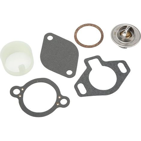 Kit de thermostat 807252Q5 Remplacement pour MerCruiser avec manchon 160° 4.3L 5.0L 5.7L 7.4L 8.2L 1987 Up (1/5)