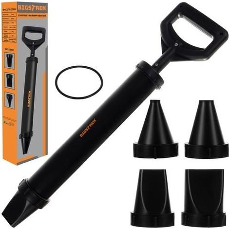 Northix Bigstren Bomba de Mortero 850 ml Negra Durable