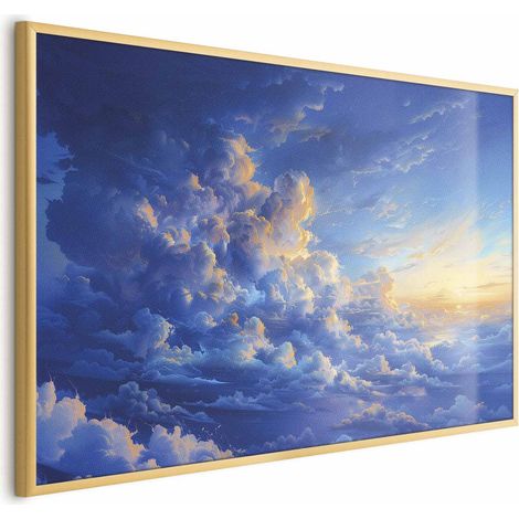 Póster - Cuando el cielo se convierte en un lienzo: La obra de arte de la naturaleza en las nubes (1/4)
