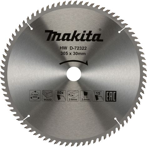 MAKITA D-72322 DISCO HM 305X30X80D EC 5008MG (1/4)