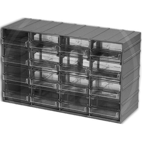 CASSETTIERA PLASTICA MAURER 16 POSTI- ORGANIZER - Portaminuteria cassetta