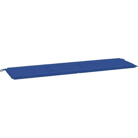 Coussin de banc de jardin,Coussin d'extérieur bleu royal 180x50x3 cm tissu oxford CFW165832 (1/5)