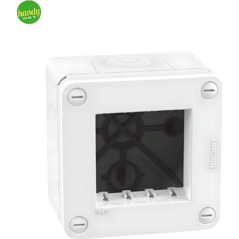 Scatola da parete MatixGO BTicino IP40 2 moduli bianco
