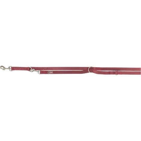 Guinzaglio regolabile per cane Trixie Premium Rosso (1/5)