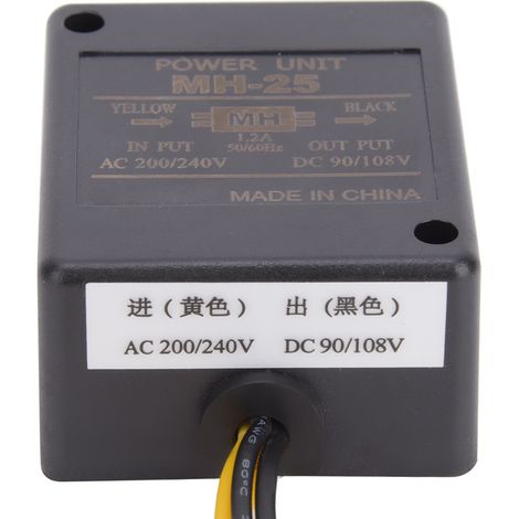 BERM@ MH-25 Motorbremsgleichrichter-Netzteil, Eingang: AC 200 V/240 V, Ausgang: DC 90 V/108 V, 1,2 A, 50 Hz/60 Hz (1/5)