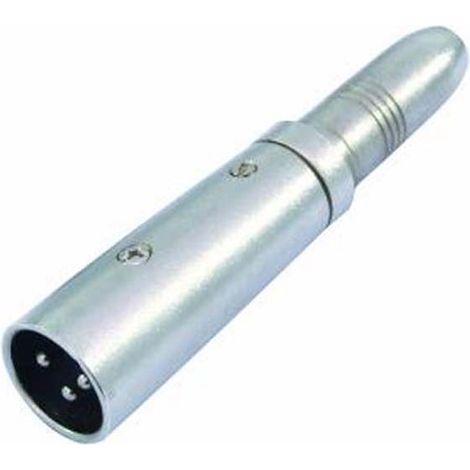 Adaptateur audio jack mono XLR mâle