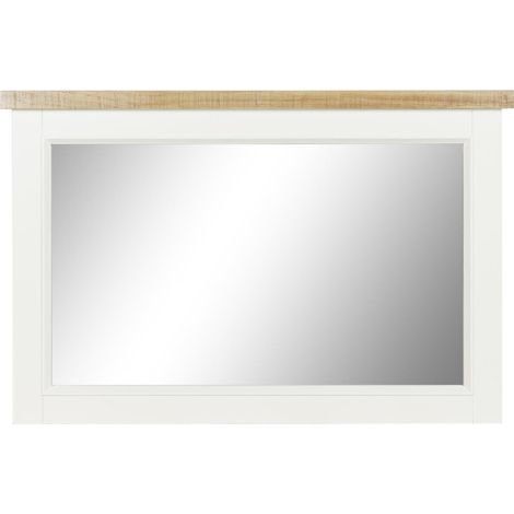 DKD Home Decor Miroir mural marron beige 90x60 cm (1/3)