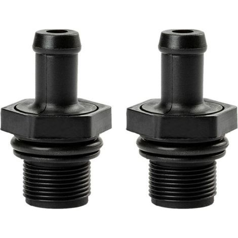 Ensemble de soupapes de ventilation forcée de carter en deux parties PCV 1035A422 soupape de décharge de pression adaptée aux Mitsubishi Lancer, Outlander, Eclipse, ASX et Pajero. (1/5)
