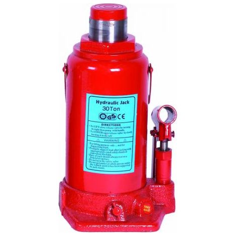 GATO HIDRÁULICO DE BOTELLA 32 TONELADAS DE CARGA G80109 - MAXIMA (1/3)