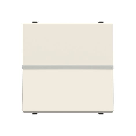 Pulsador ancho sin grabar Blanco N2204.7 BL Serie Zenit de Niessen (1/5)
