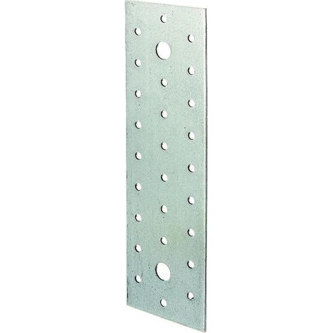 Platine Multitrous Alberts Acier Galvanisé 60x200x2 Mm - Alberts