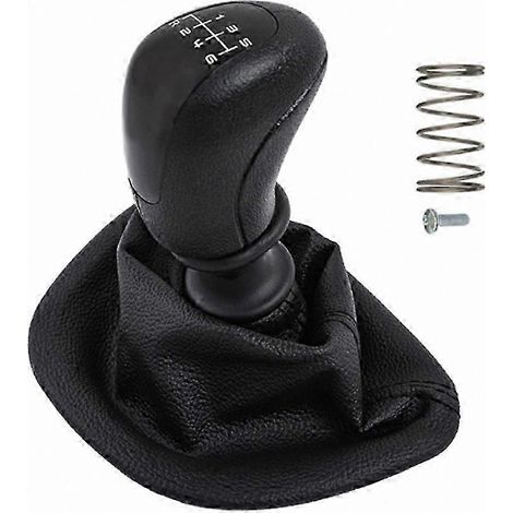 Housse anti-poussière en cuir pour pommeau de levier de vitesses compatible avec W639 VITO (1/2)