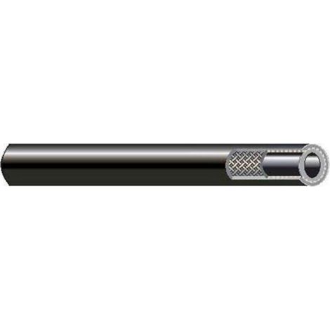 Verstärkter Kraftstoffschlauch 7 mm x 13 mm – NBR mit Textilverstärkung – Öl- und witterungsbeständig – Für Benzin und Diesel