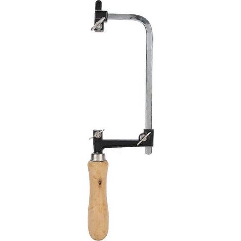 Scie à archet portable en forme de U pour la fabrication de bijoux et d'objets artisanaux (outil de traitement fixe) (1/5)