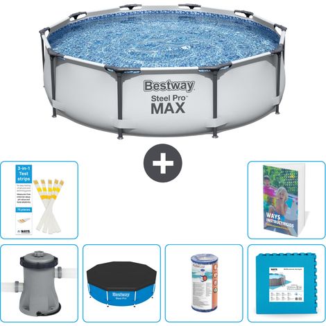 Bestway Steel Pro MAX Rund - 305x76 cm - 7-teilig S254