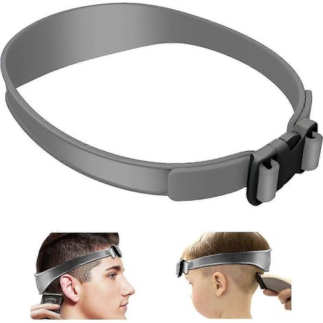 Gabarit de rasage pour bandeau incurvé et nuque, guide de coupe de cheveux pour une coupe à domicile facile et précise. (1/5)