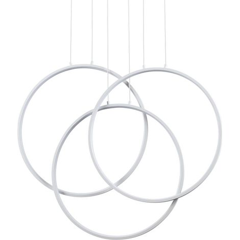 Suspension LED décorative intégrée Blanc, 3000K (1/2)