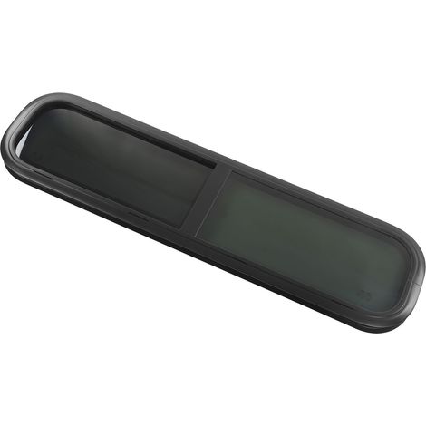 Wohnmobilfenster mit Moskitonetz, horizontal verschiebbar, abgerundetes, UV-beständiges Aluminium, Wandstärke 48-53 mm, für Wohnwagen und Transporter. (1/5)