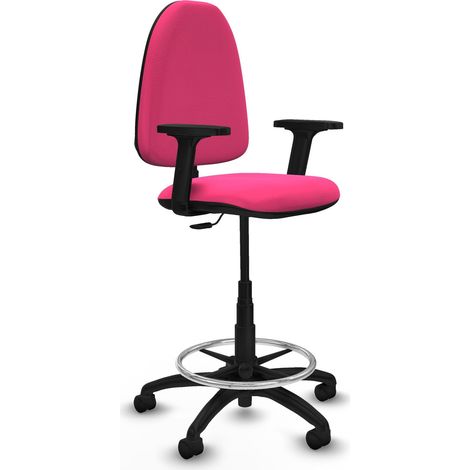 Piqueras y Crespo B2D01RN Chaise de Bureau Rose Confortable