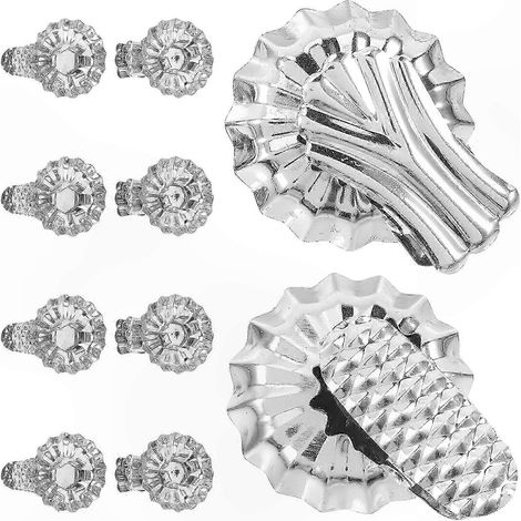20 pinces métal pour bougies déco sapin de Noël, lot de clips festifs pour branches, fixation solide pour chandeliers, ornements de fête (1/5)