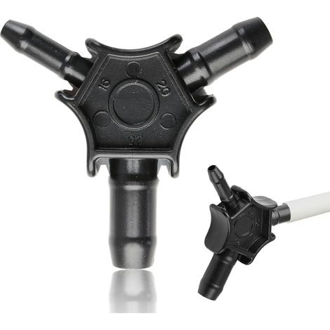 Outil Multifonctionnel de Calibrage et d'Ébavurage, Calibreur pour Tube Multicouche pour Tubes Multicouches,Clé de Calibrage en Plastique Durable pour Tuyaux en PEX et Composite Aluminium 16-20-25mm (1/5)