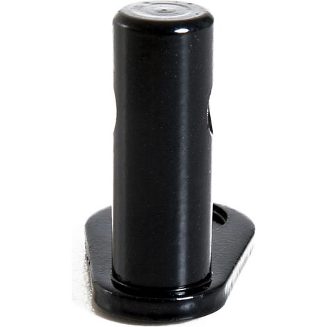 Attelage de remorque vélo avec goupille sécurité, accouplement de rechange pour remorque enfant, remorque utilitaire noir (1/5)