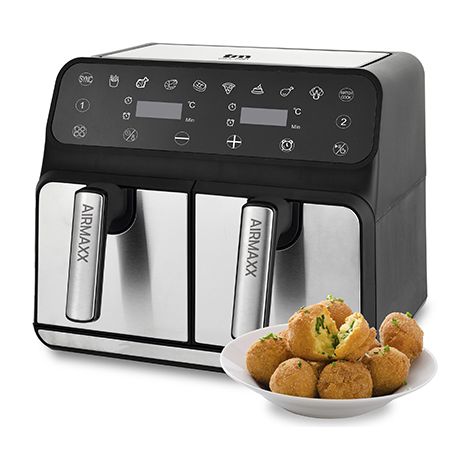 TM TMPFR 200 FREIDORA SIN ACEITE DOBLE 4+4Litros (1/5)