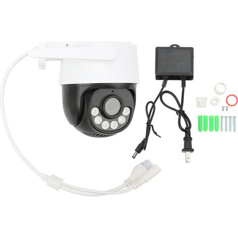 Caméra surveillance HD sans fil WiFi extérieure vision nocturne IP caméra sécurité 110-240V prise US moniteur réseau (1/5)