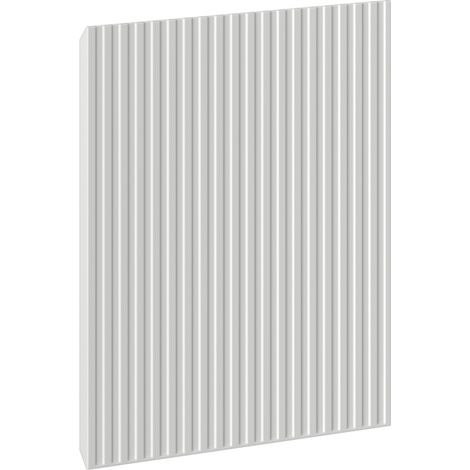 Mexen Rivel avant rainuré pour caisson de meuble de salle de bain 40 x 43,5 cm, gris mat - 91A21-0400-470-1-62 (1/2)