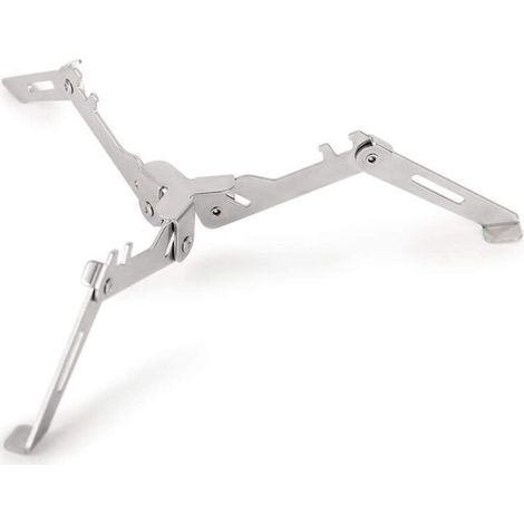 Stabilisateur de réchaud de camping pour conteneur extérieur, support de bouteille de gaz pliable, trépied pliable - Crezuo (1/4)