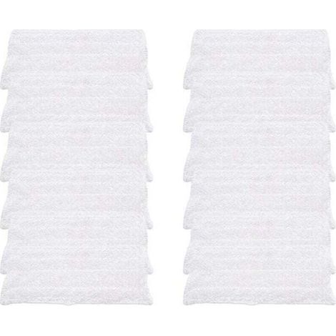 12 Ersatzteile für Vileda Steam XXL Power Pad, XU, Dampfreiniger-Ersatz-Mikrofaser-Reinigungsmopp, waschbar - KZQ