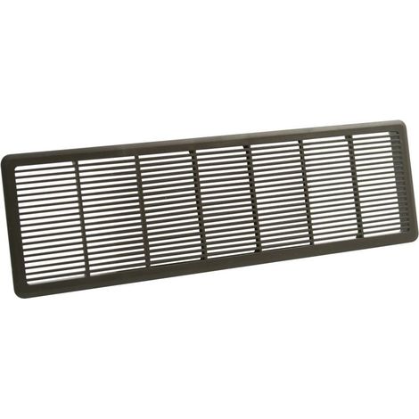 Marley Möbellüftung 220x60 mm, braun Lüftungsgitter